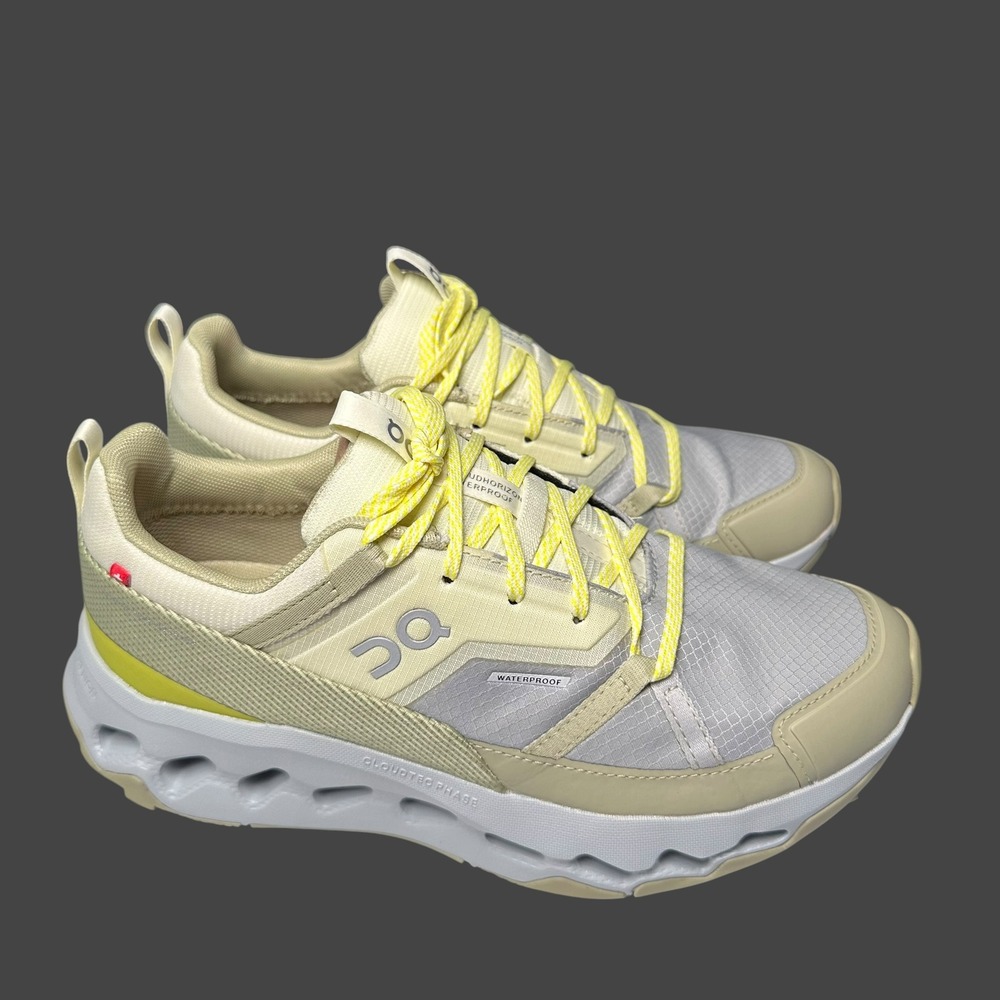 New On Cloudhorizon Waterproof Shoes Women's 7.5 Glacier/Caper Trail Hiking - Picture 1 of 9